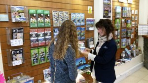 Inside College green tourist office